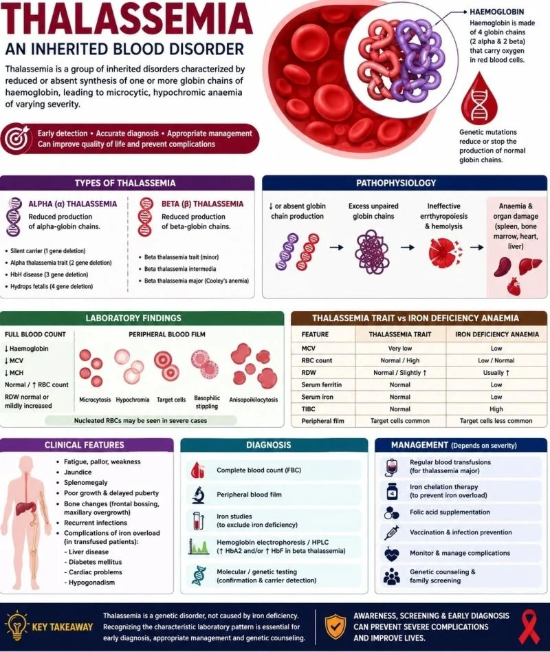 Chukwuemeka Amarachi: Thalassemia - Types, Diagnosis and Management 1 Chukwuemeka Amarachi: Thalassemia - Types, Diagnosis and Management