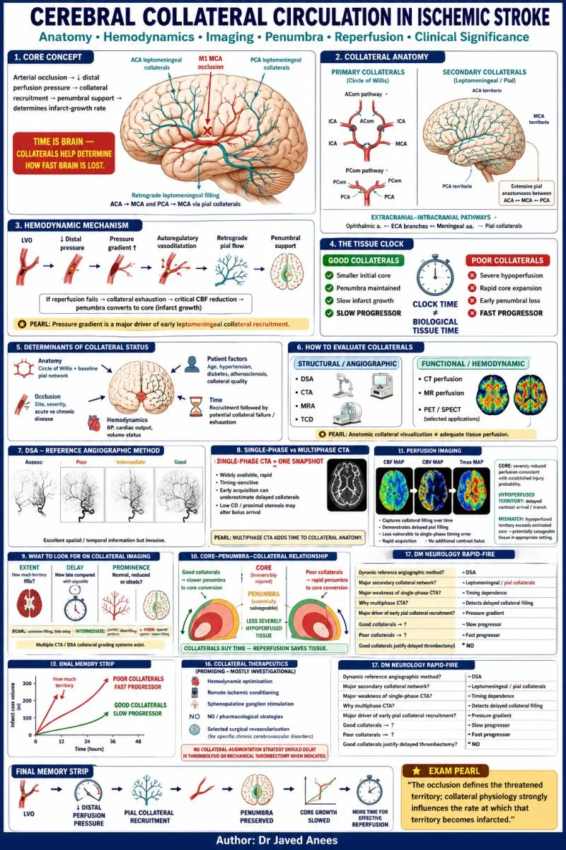 Javed Anees: Cerebral Collateral Circulation in Ischemic Stroke