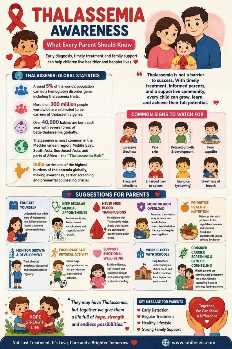 Mallikarjuna Rao Dubisetty: Thalassemia Awareness - What Every Parent Should Know