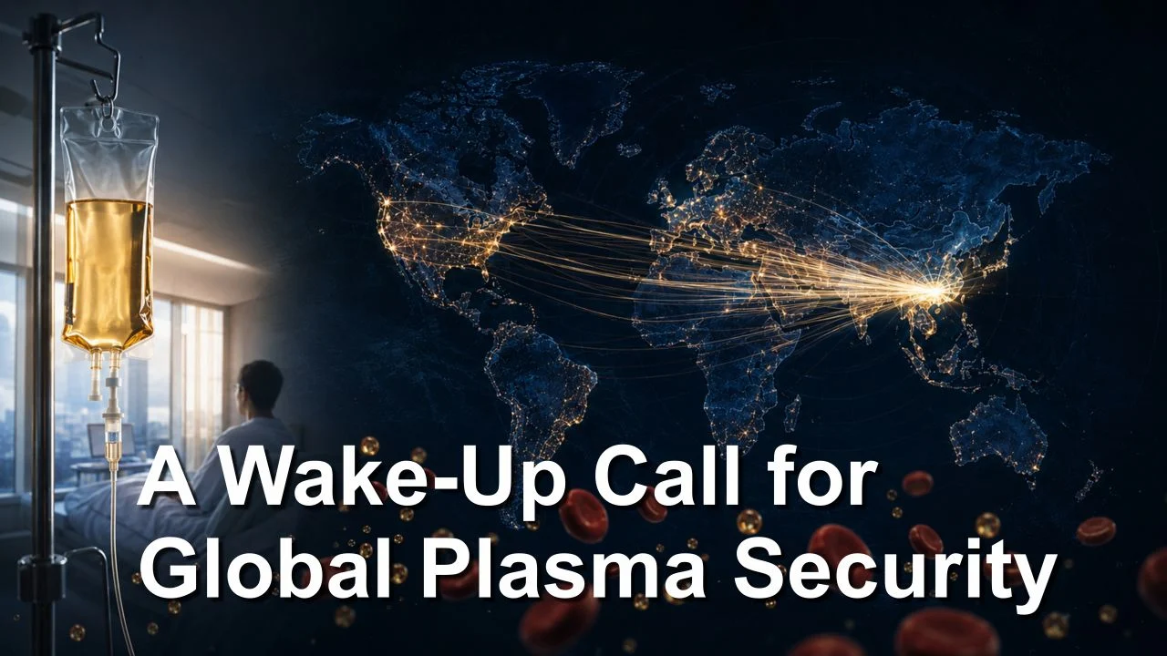 Reza Shojaei: China’s Reliance on Imported Albumin Raises Global Plasma Security Concerns