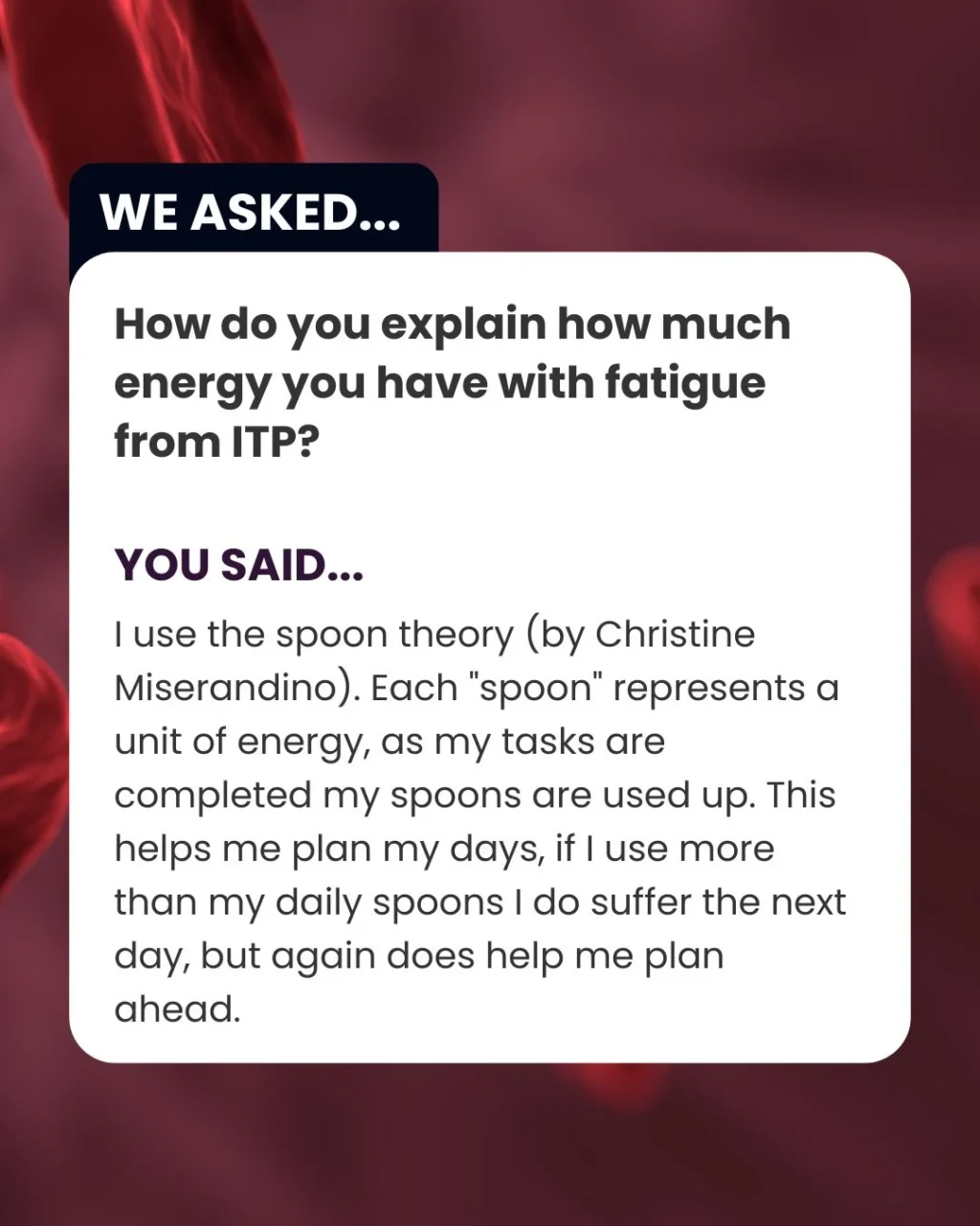Understanding and Managing Fatigue in ITP - ITP Support Association