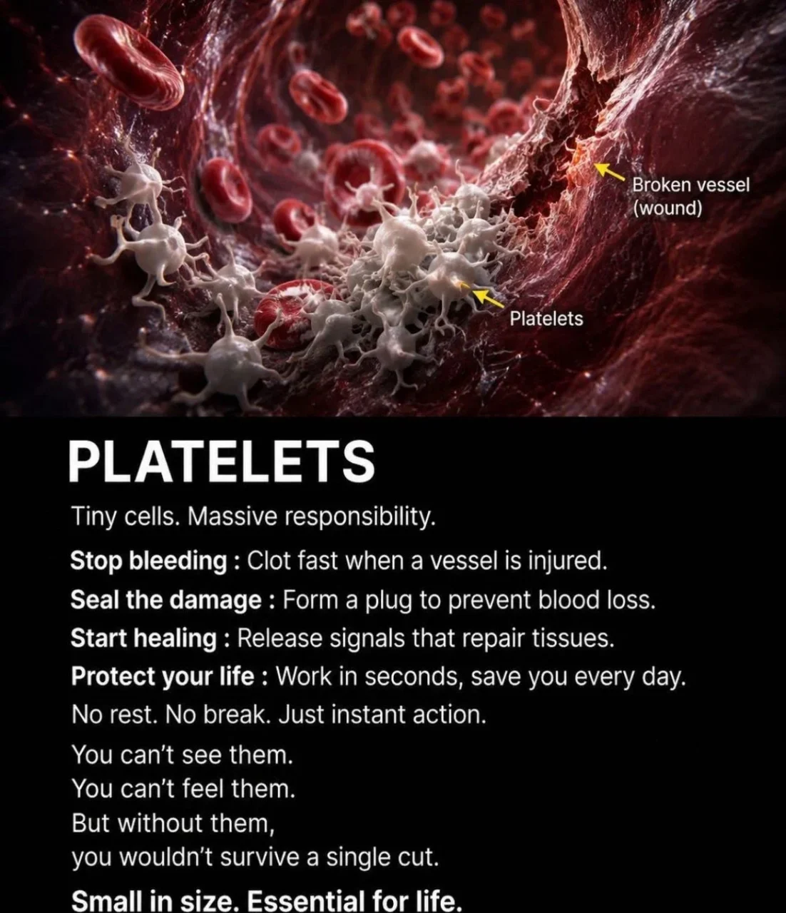 Annie Bauzon: Platelets - The Tiny Cells That Stop You From Bleeding 1 Annie Bauzon: Platelets - The Tiny Cells That Stop You From Bleeding