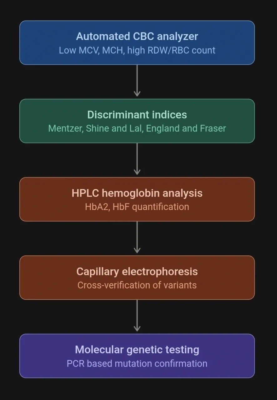 Seema Dawood: A Layered Approach to Identifying Thalassemia in the Laboratory 1 Seema Dawood: A Layered Approach to Identifying Thalassemia in the Laboratory