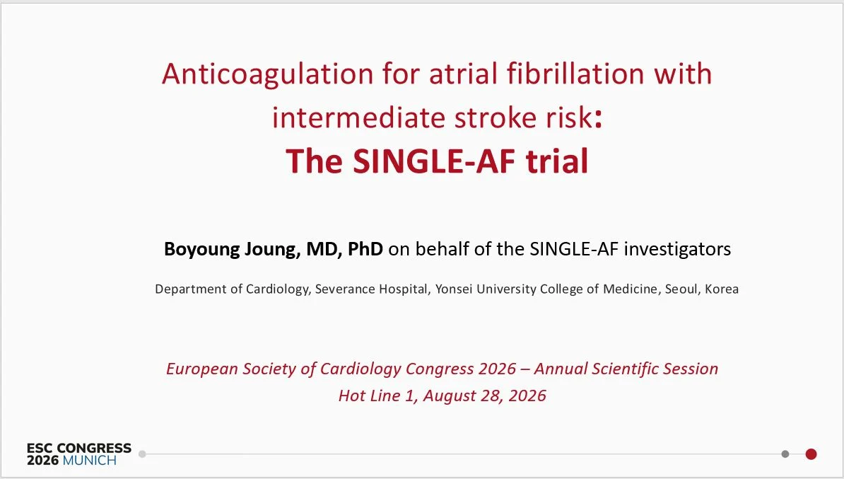C. Michael Gibson: SINGLE-AF Trial Supports DOAC Use in Intermediate-Risk Atrial Fibrillation 1 C. Michael Gibson: SINGLE-AF Trial Supports DOAC Use in Intermediate-Risk Atrial Fibrillation