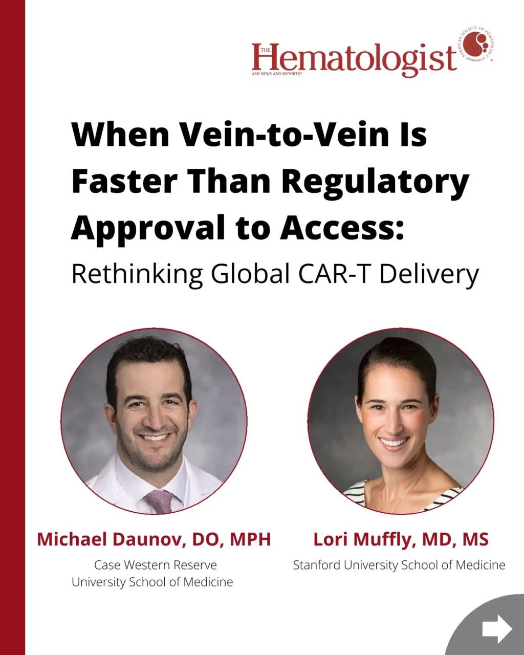 Accelerating CAR-T Access Through Policy and System Reform - American Society of Hematology