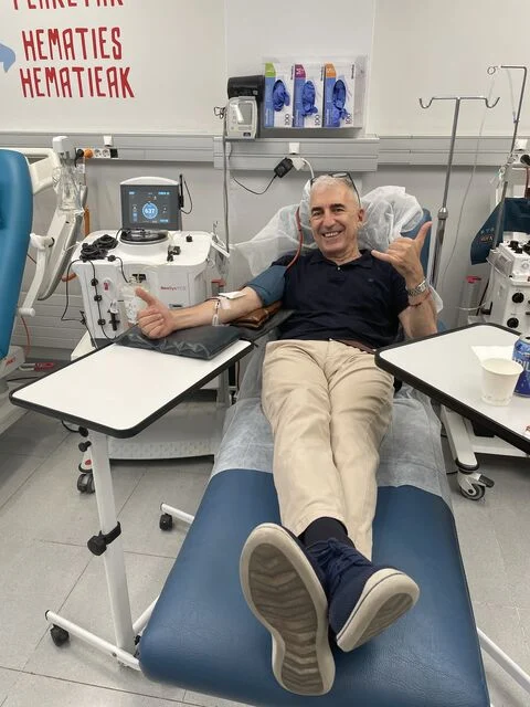 José Antonio García Erce: 8 Plasmapheresis Donations in 12 Months