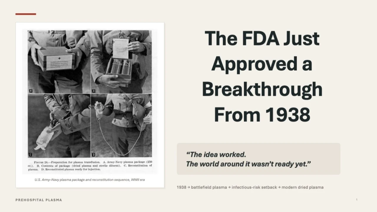 Peter Antevy: The FDA Just Approved a Breakthrough From 1938