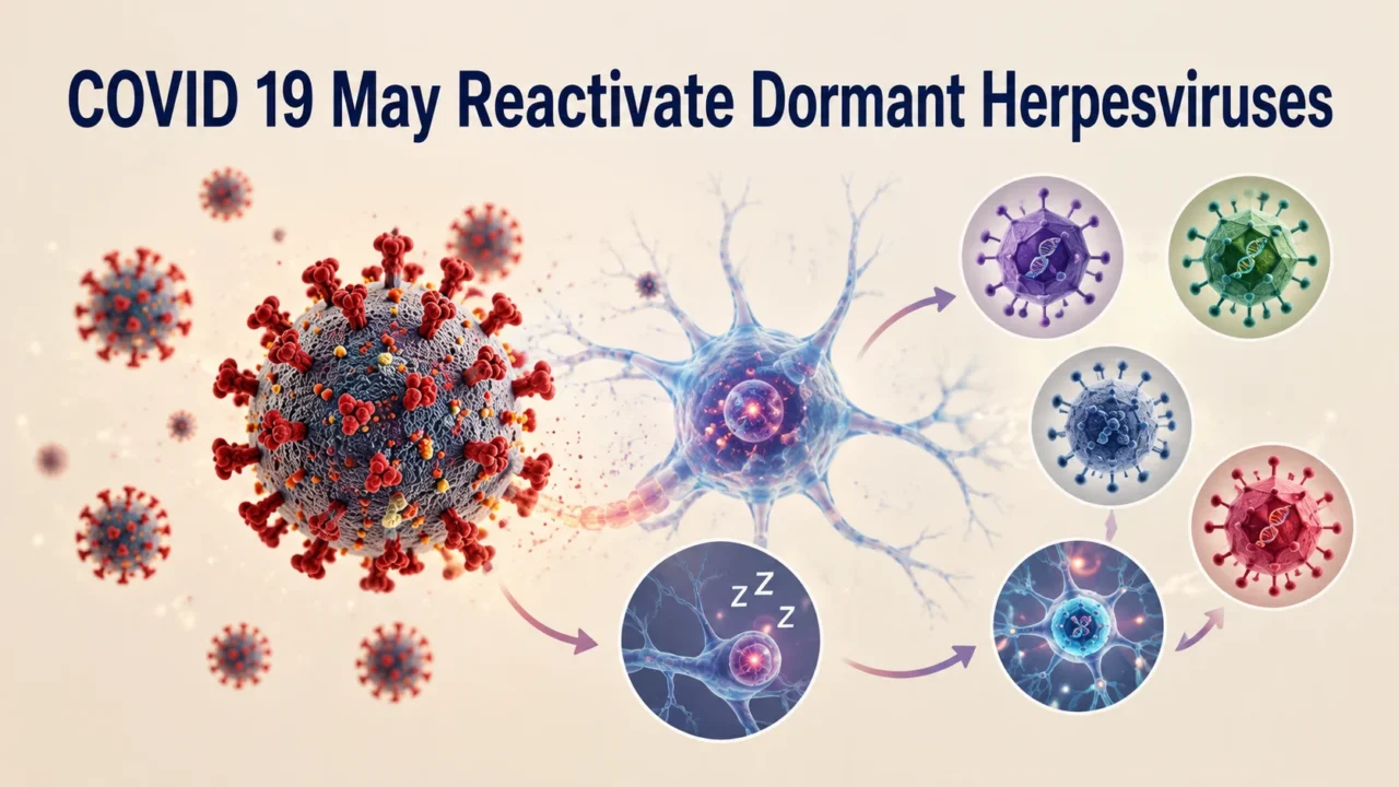 Bill Clark: COVID 19 May Reactivate Dormant Herpesviruses