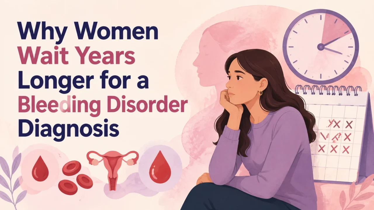 Charles Cohen: Why Women Wait Years Longer for a Bleeding Disorder Diagnosis
