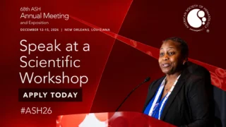 Applications Now Open for ASH26 Scientific Workshops