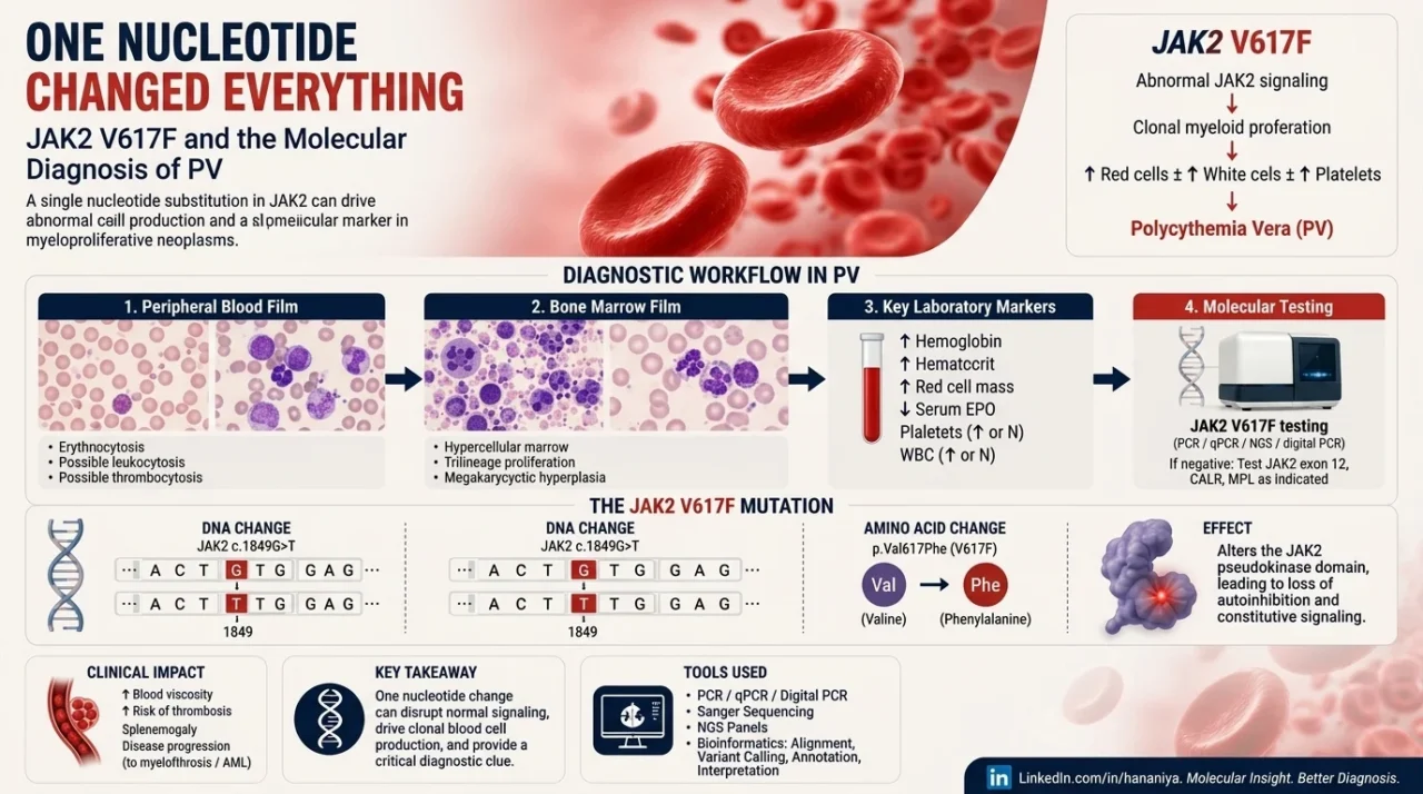 Hananiya Daniel: JAK2 V617F and the Molecular Diagnosis of Polycythemia Vera