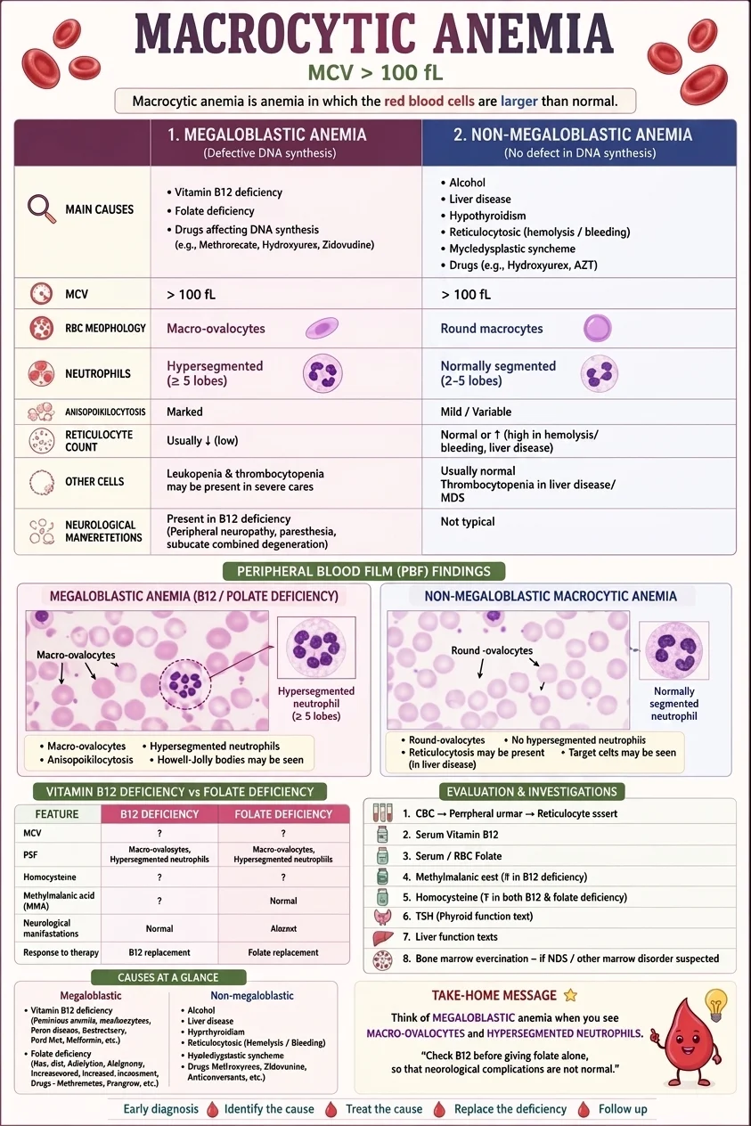 Mili Jain: Key Causes and Diagnosis of Macrocytic Anemia 1 Mili Jain: Key Causes and Diagnosis of Macrocytic Anemia