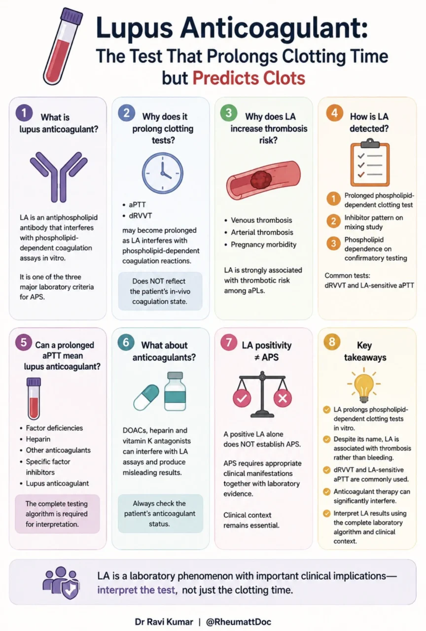 Ravi Kumar: Why Lupus Anticoagulant Predicts Clots, Not Bleeding 1 Ravi Kumar: Why Lupus Anticoagulant Predicts Clots, Not Bleeding