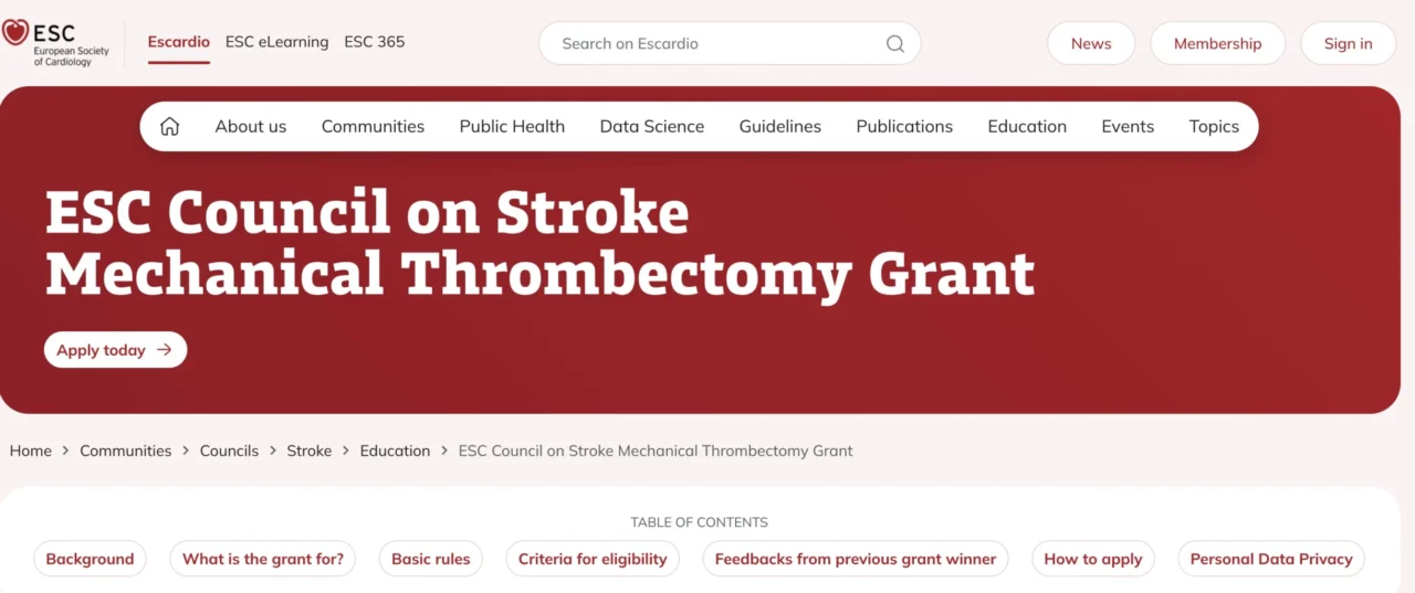Gregory Lip: Don’t Miss - €1,000 Mechanical Thrombectomy Grant 1 Gregory Lip