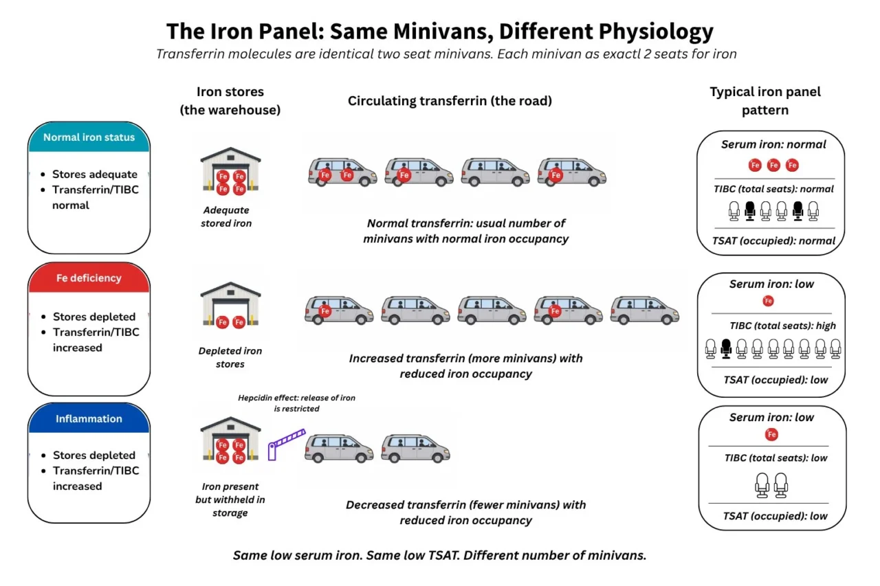 William Aird: Iron Deficiency vs. Inflammation - Look at the Minivans 1 William Aird