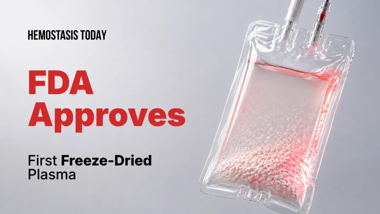 FDA Licenses First Freeze-Dried Plasma Product in the United States