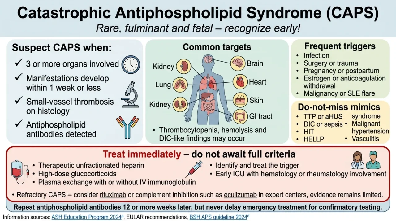 Chokri Ben Lamine: Early Recognition and Immediate Treatment of Catastrophic APS