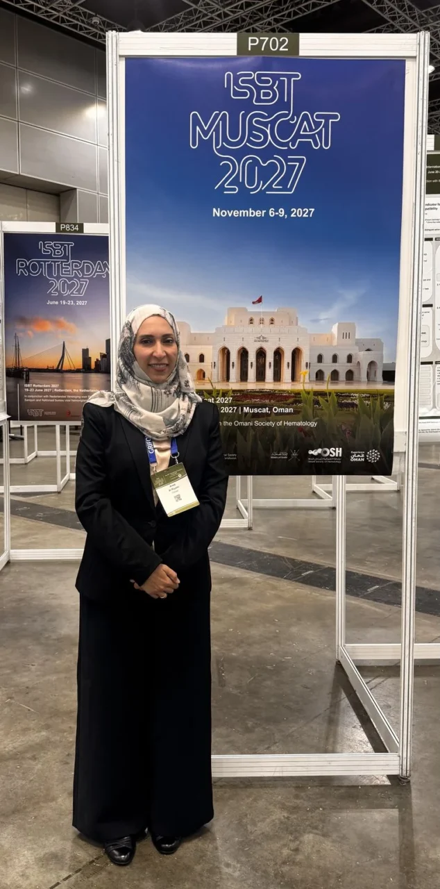 Arwa Z. Al-Riyami: Looking Ahead to ISBT Muscat 2029 1 Arwa Z. Al-Riyami: Looking Ahead to ISBT Muscat 2029