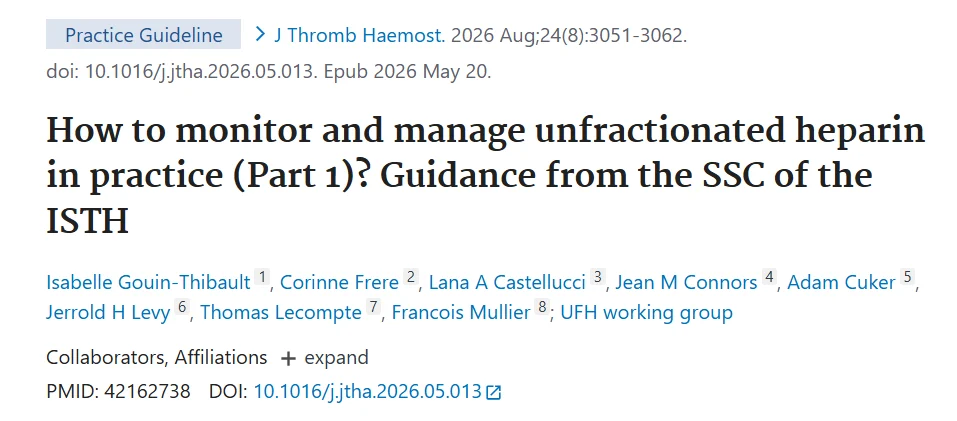 Cynthia Alejandra Pastor Alvarez: aPTT or Anti-Xa to Monitor Unfractionated Heparin? 1 Cynthia Alejandra Pastor Alvarez: aPTT or Anti-Xa to Monitor Unfractionated Heparin?