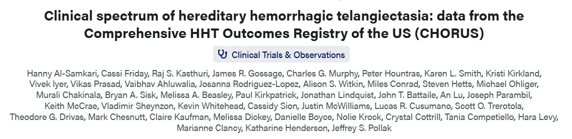 Evgenii Glukhaniuk: Addressing Delayed Diagnosis in Hereditary Hemorrhagic Telangiectasia