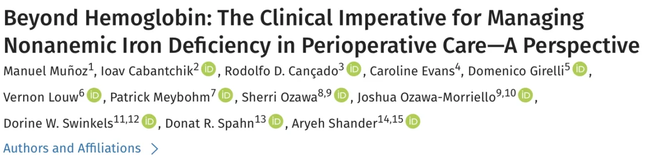 Domenico Girelli: Why Hemoglobin Alone Is Not Enough Before Surgery