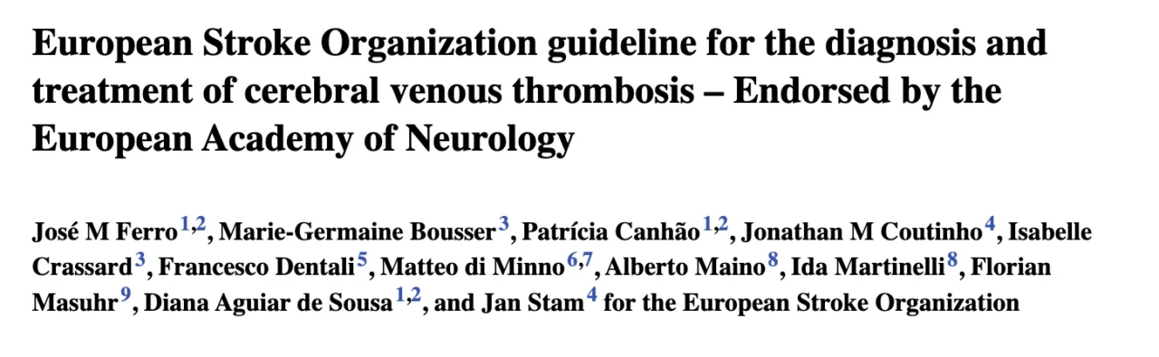 Mohammed M. Aboudeif: Cerebral Venous Thrombosis - Think Early, Treat Decisively 1 Mohammed M. Aboudeif: Cerebral Venous Thrombosis - Think Early, Treat Decisively