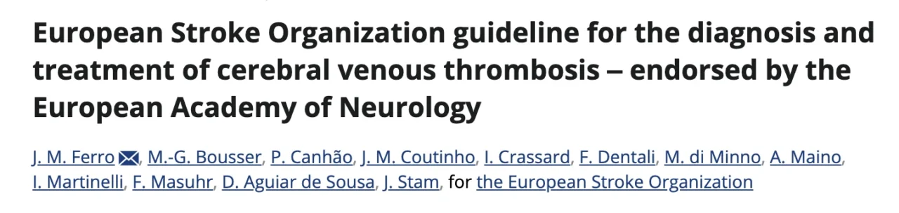 Mohammed M. Aboudeif: Cerebral Venous Thrombosis - Think Early, Treat Decisively 2 Mohammed M. Aboudeif: Cerebral Venous Thrombosis - Think Early, Treat Decisively