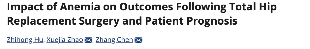 Melissa Hollo: Impact of Anemia on Surgical Outcomes