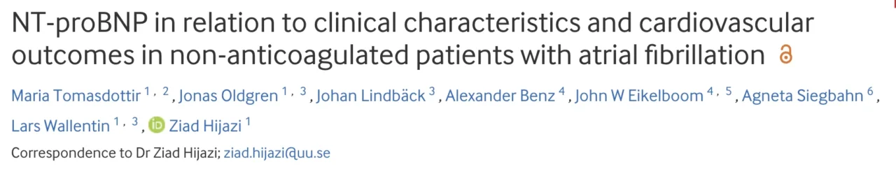 Ziad Hijazi: Refining Risk Assessment in Atrial Fibrillation Without Oral Anticoagulation