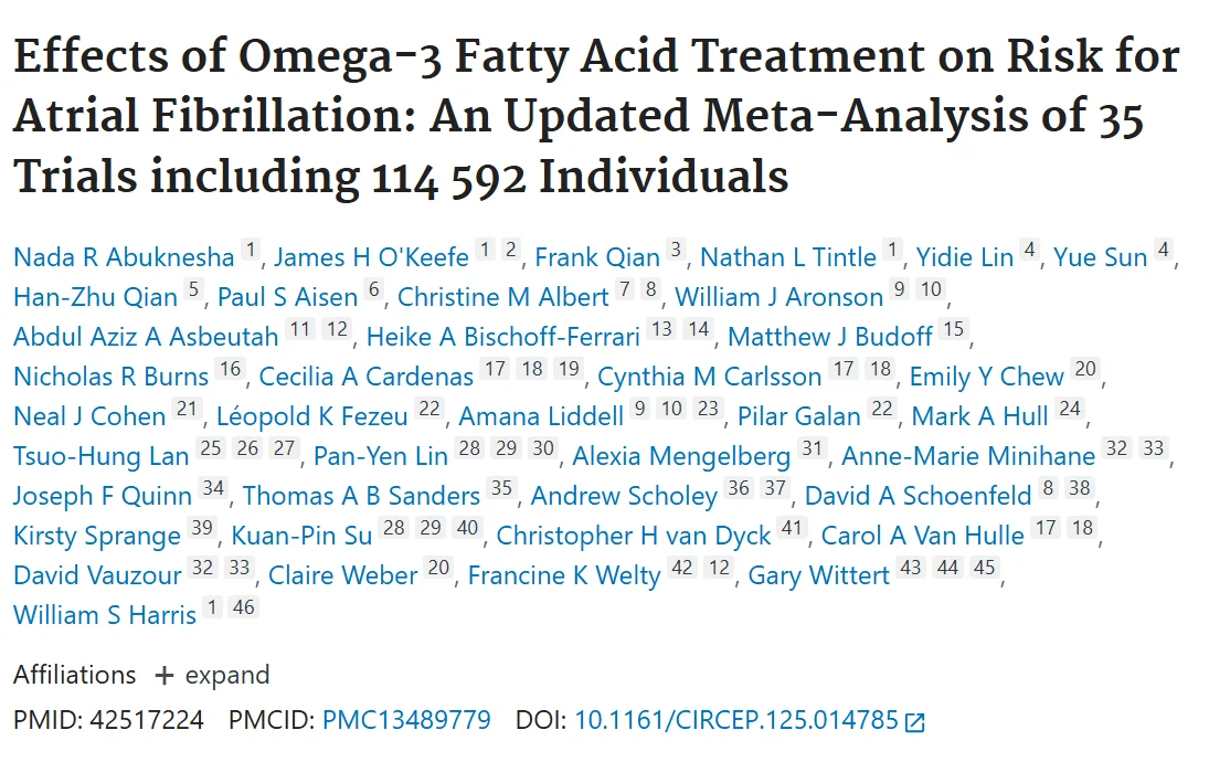 William Wallace: Does Fish Oil Increase Atrial Fibrillation Risk?
