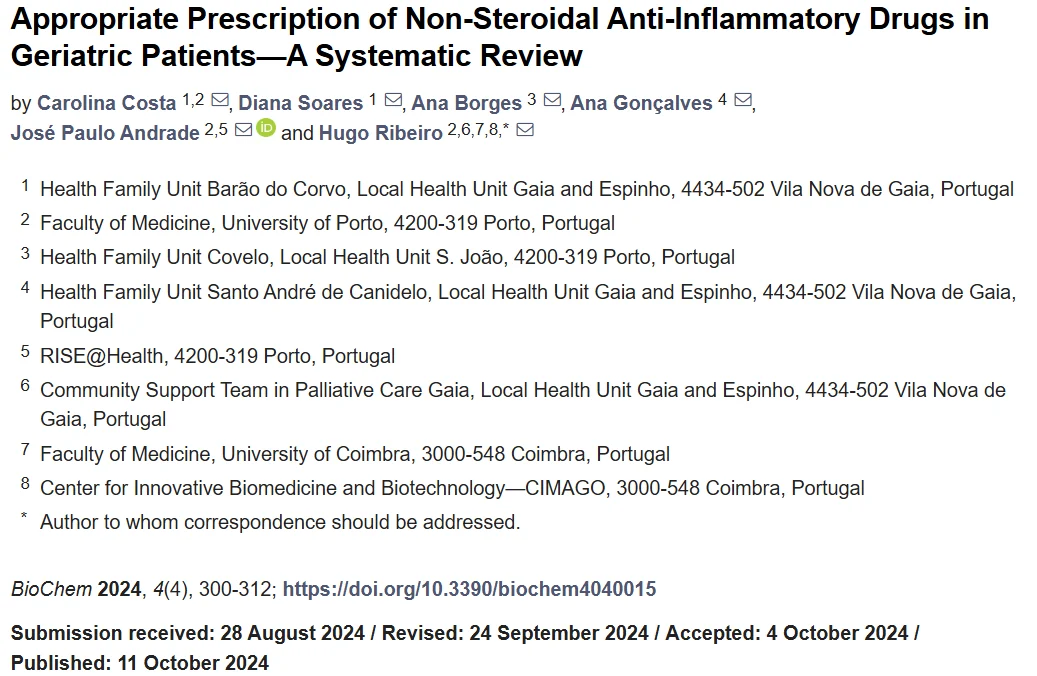 Hugo Ribeiro: Which NSAIDs Are Safest for Older Adults?