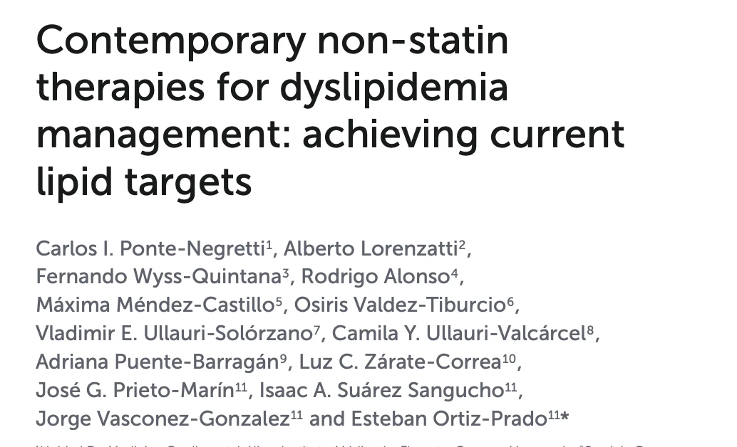 Maxima Mendez: Statins Are No Longer the Whole Story