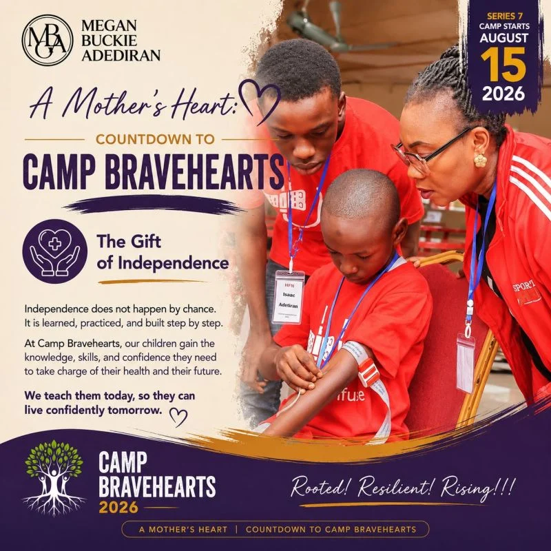 Megan Adediran: Building Confidence for a Life Beyond Haemophilia 1 Megan Adediran: Building Confidence for a Life Beyond Haemophilia