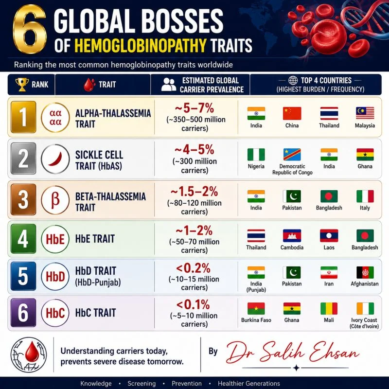 Salih Ehsan: Global Bosses of Hemoglobinopathy Traits 1 Salih Ehsan: Global Bosses of Hemoglobinopathy Traits