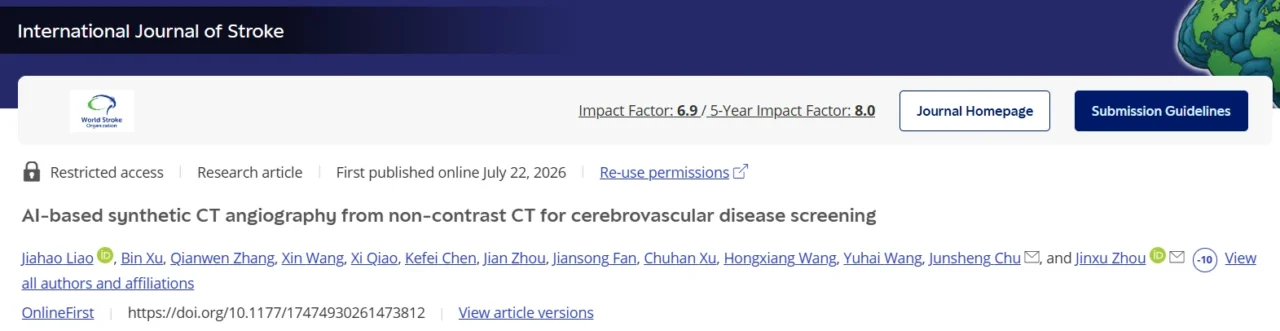 Fawaz AlOtaibi: Can AI Replace Contrast CTA for Vascular Screening?