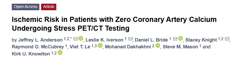 Leslie Iverson: What Does a Zero CAC Score Really Mean?