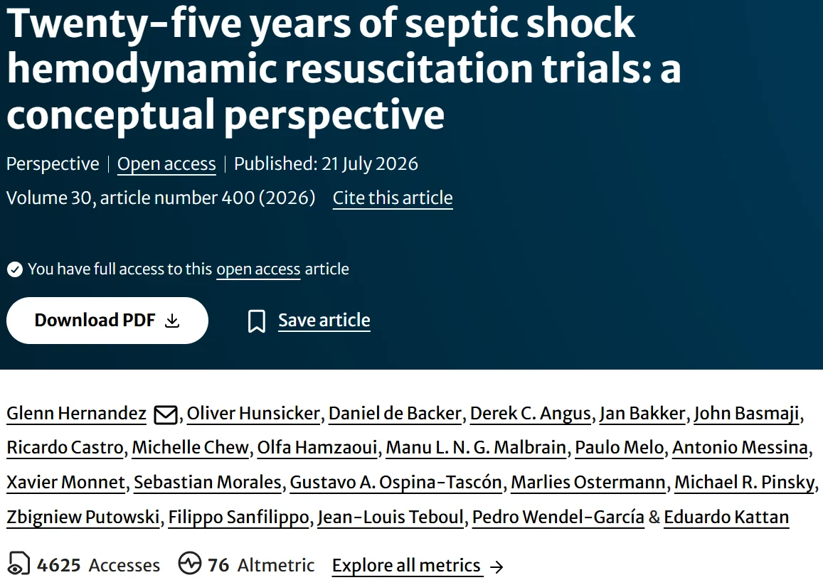 Francisco Chacón-Lozsán: From Protocols to Physiology in Septic Shock 1 Francisco Chacón-Lozsán: From Protocols to Physiology in Septic Shock