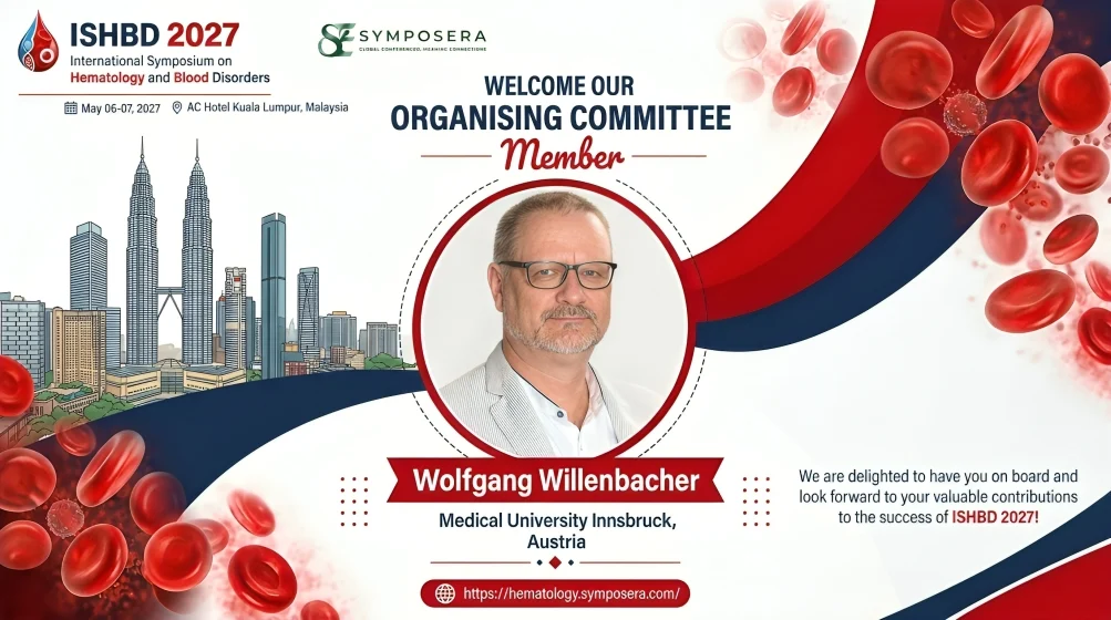 Sontyana Jyothi Swarupa: Dr Wolfgang Willenbacher Joins ISHBD 2027 Organising Committee