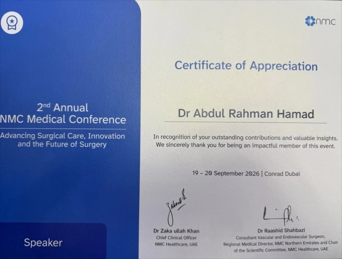 Abdul Rahman Hamad: Early Action for Better Outcomes in Deep Vein Thrombosis