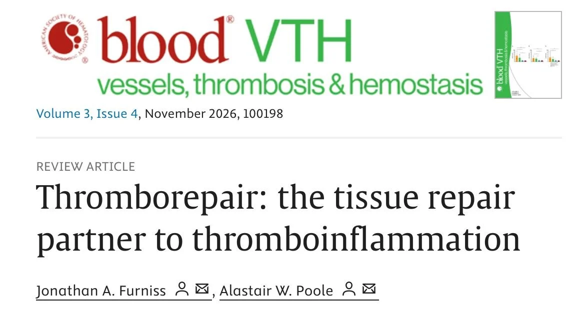 Jonathan Furniss: The Platelet Response That Helps Drive Tissue Repair