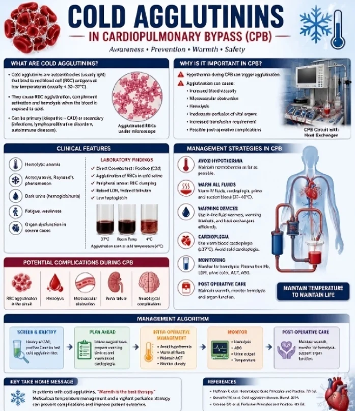 Yazhini Selvaraj: Cold Agglutination in Cardiopulmonary Bypass
