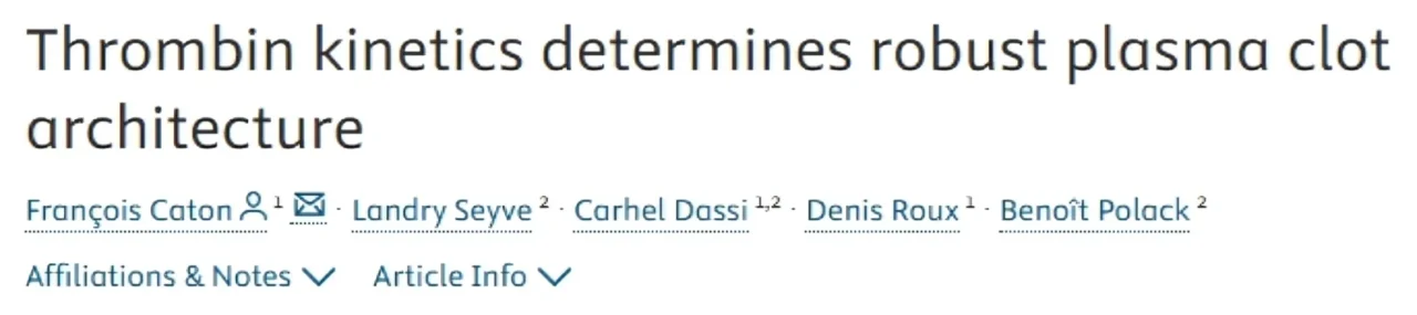 Why Does Plasma Form Such Robust Fibrin Clots - RPTH Journal 1 Why Does Plasma Form Such Robust Fibrin Clots - RPTH Journal