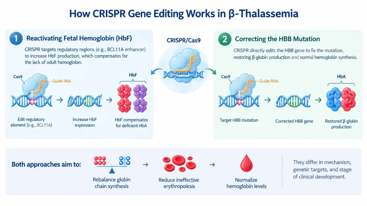 CRISPR/Cas Gene Editing in β-Thalassemia: From Molecular Correction to Clinical Reality