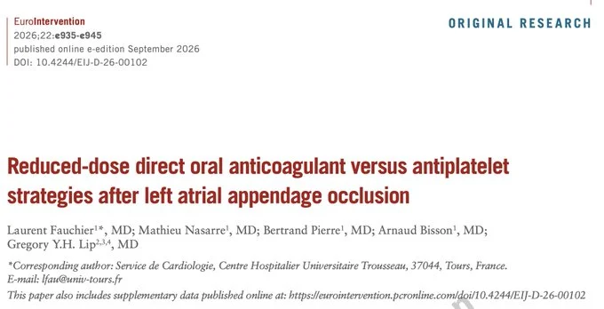 Stefano Garzon: Comparing DOACs SAPT and DAPT After LAAO 1 Stefano Garzon
