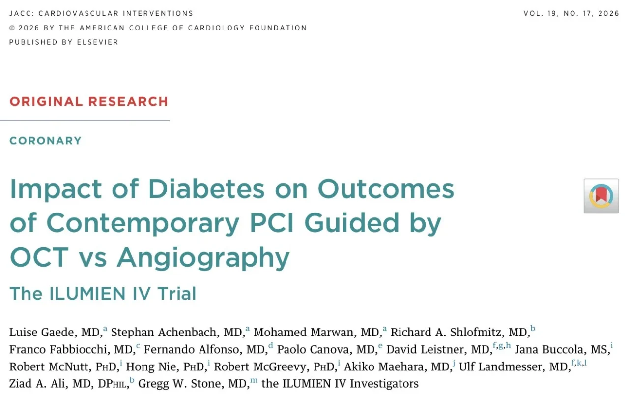Gregg W. Stone: OCT-Guided PCI Reduces Stent Thrombosis in Patients With Diabetes 1 Gregg W. Stone