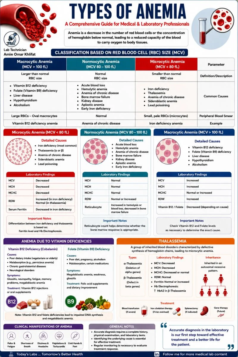 Amin Omar Khlifat: Reading the Laboratory Clues to Differentiate Types of Anemia