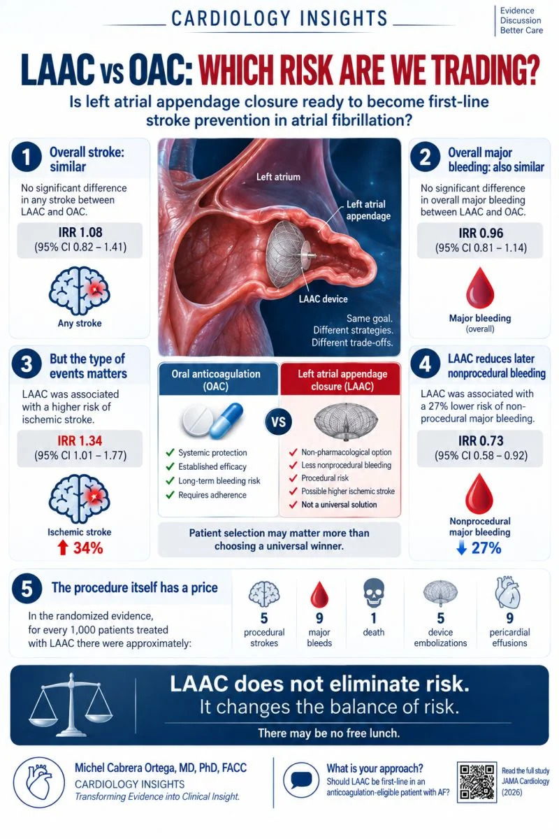 Michel Cabrera Ortega: LAAC vs OAC - Which Risk Are We Trading?