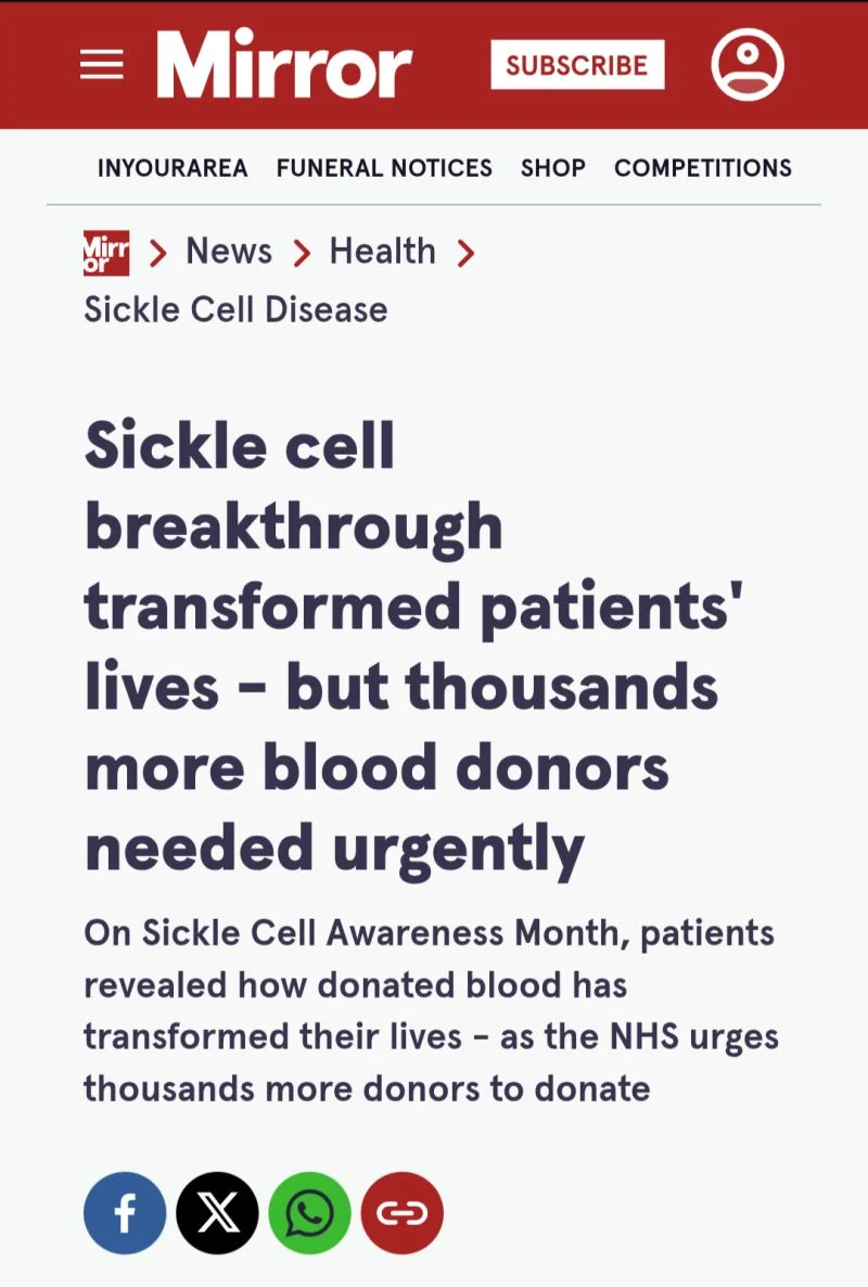 Ronke Oke BEM: 20 Years of Newborn Sickle Cell Screening in England