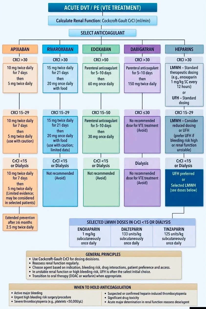 Adil Aftab: Acute VTE Treatment and Anticoagulation Considerations in Renal Dysfunction 1 Adil Aftab: Acute VTE Treatment and Anticoagulation Considerations in Renal Dysfunction