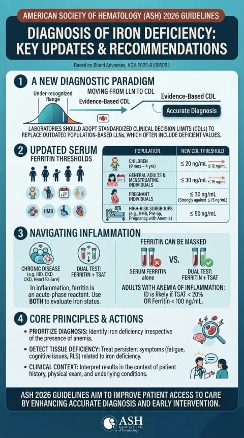 Nawsherwan Mohammad: ASH 2026 Guidelines Redefine How We Detect Iron Deficiency 1 Nawsherwan Mohammad: ASH 2026 Guidelines Redefine How We Detect Iron Deficiency